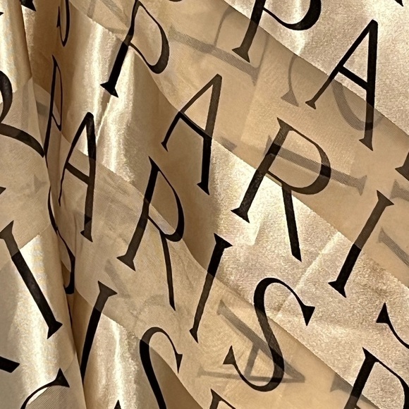 Chic Vintage Paris Print Scarf Scarf Wrap Kimono - Picture 2 of 3